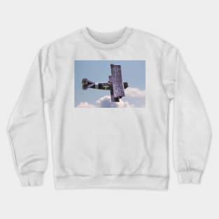 1917 Fokker D VII in Flight Crewneck Sweatshirt